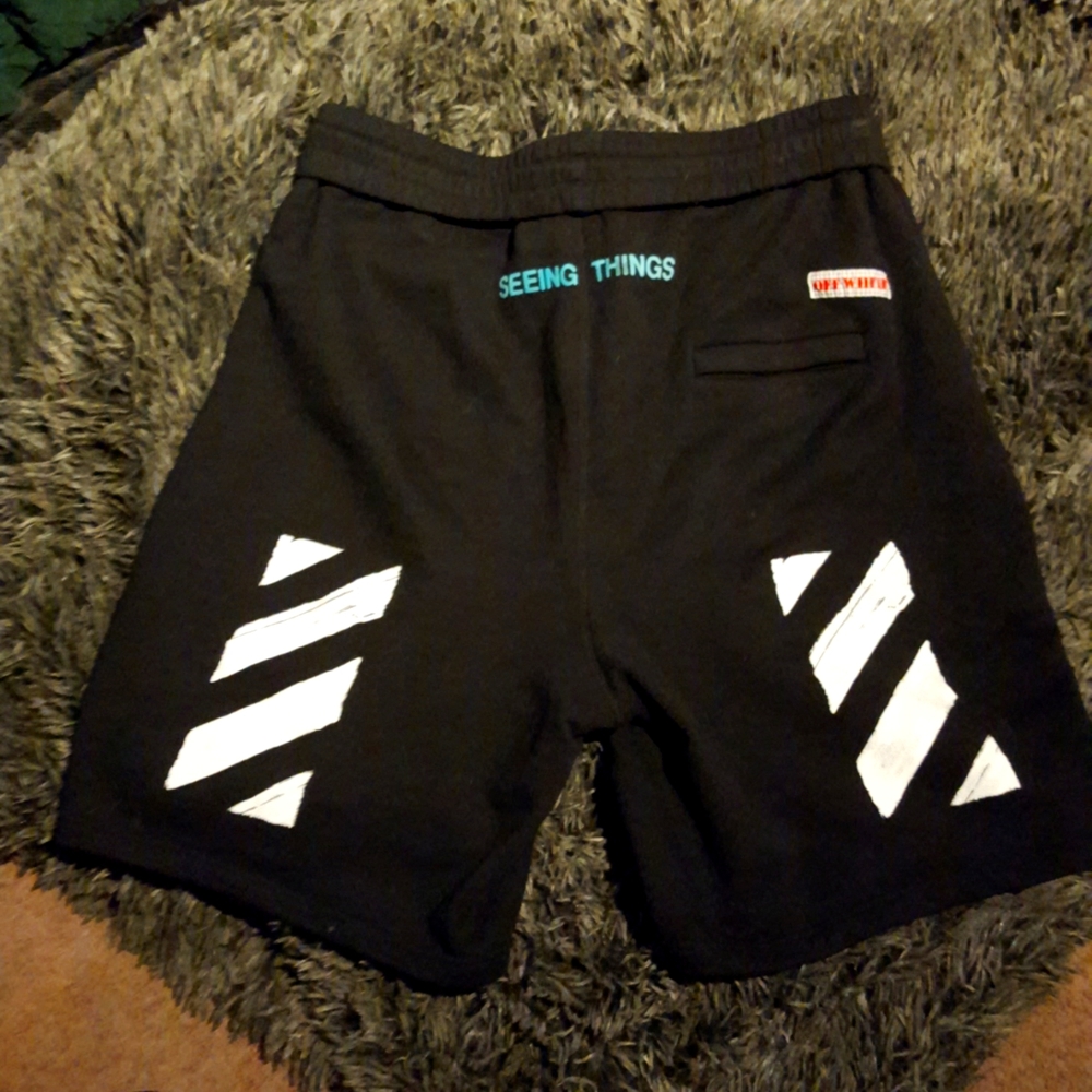Off White SEEING THINGS shorts